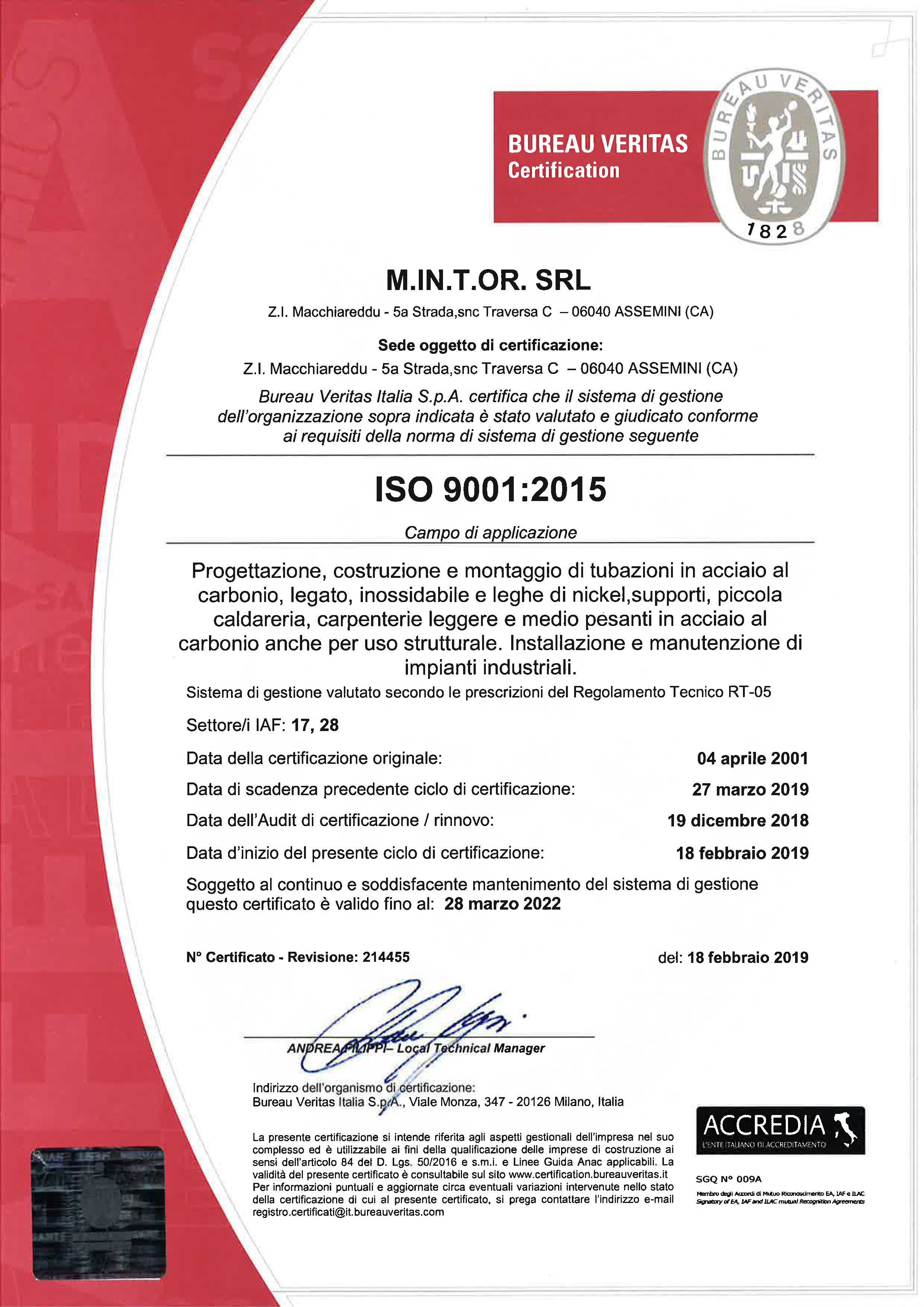 certificazioni-mintor-luglio-2019_0002_M.IN.T.OR. SRL- SCAN 9001 ITA